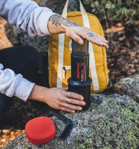 Aeropress Go utilisation nomade 