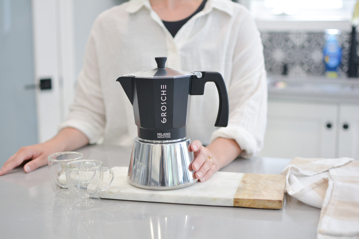 CAFETIÈRE ITALIENNE MILANO - INDUCTION - GROSCHE
