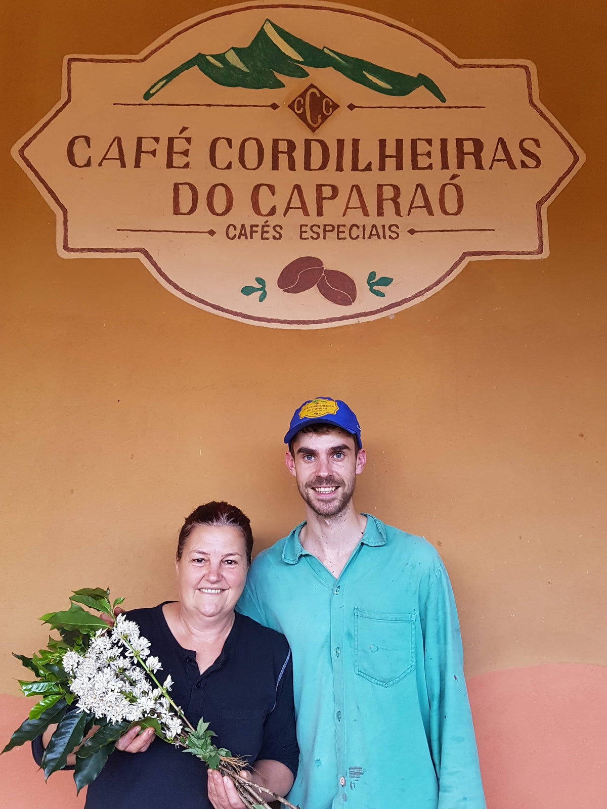 Ferme de café Sitio Cordilheiras du Brésil 
