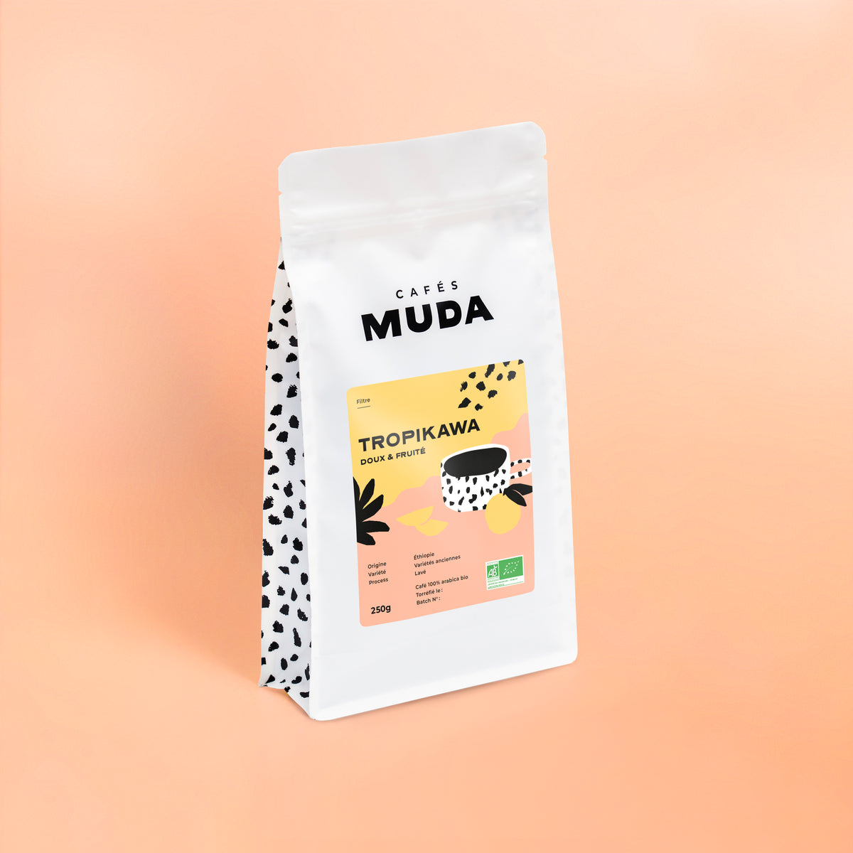 Packaging du café en grain Tropikawa - Ethiopie 